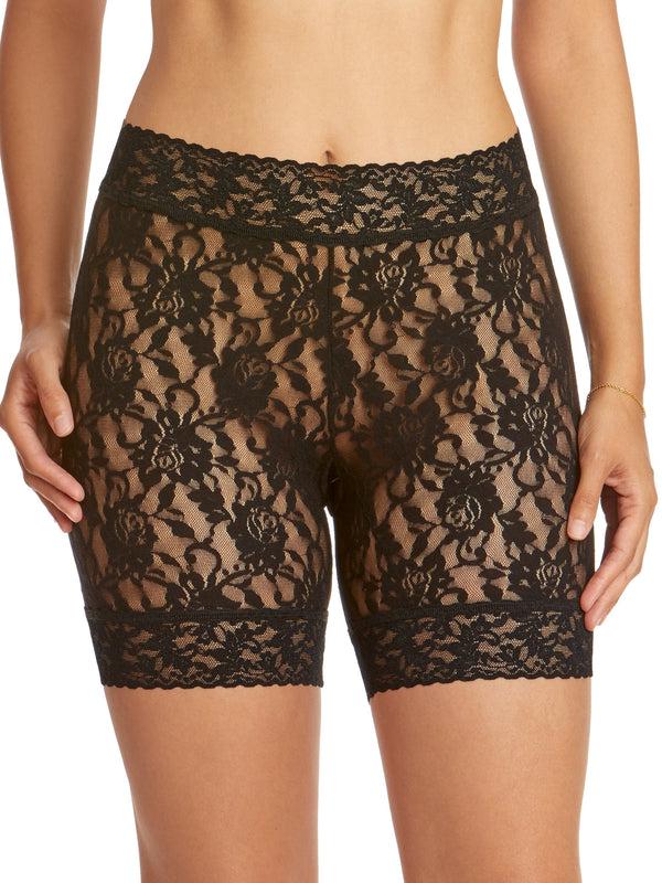 hanky panky Signature Lace Bike Short Black