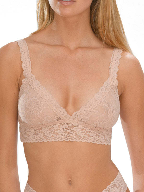 hanky panky Signature Lace Crossover Bralette Chai
