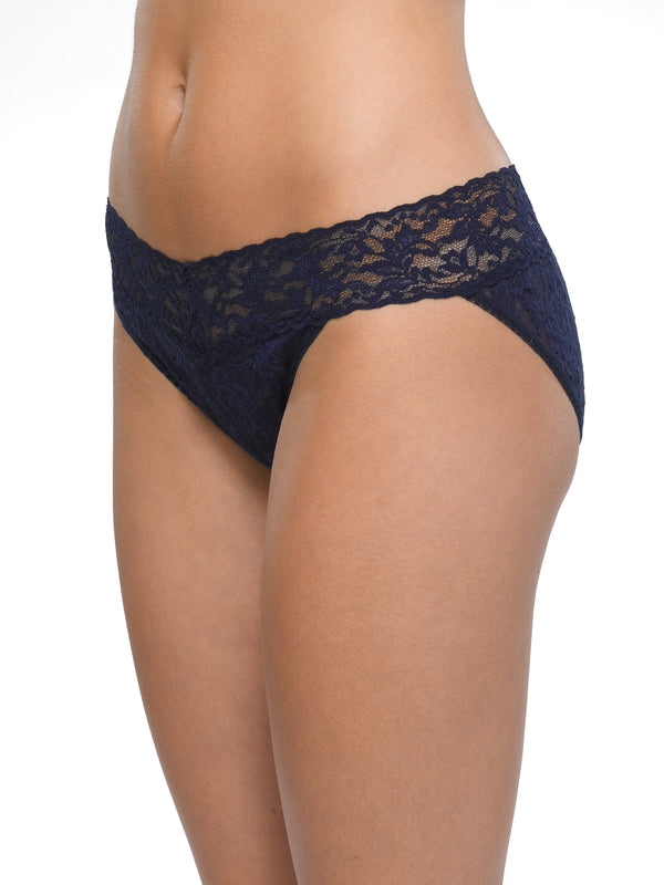 hanky panky Signature Lace® V-Kini Navy