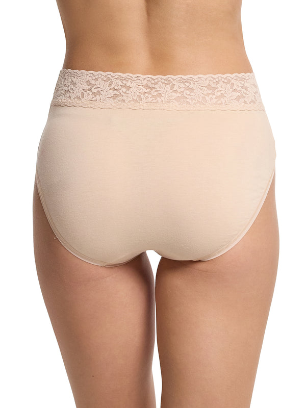 Hanky Panky Supima® Cotton French Brief Chai