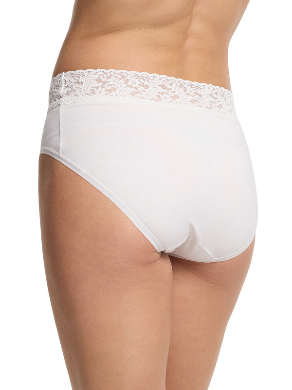 Hanky Panky Supima® Cotton French Brief White