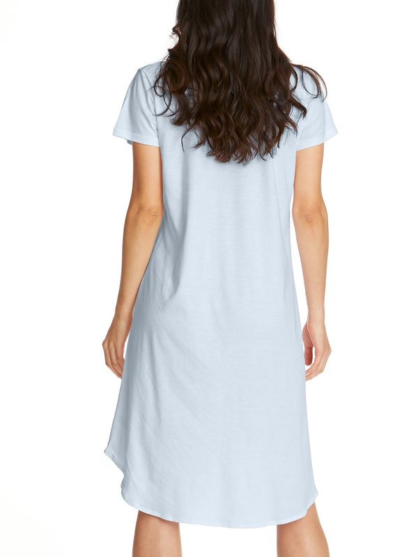 Hanky Panky Supima® Cotton Nightshirt Powder Blue