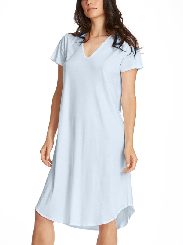 hanky panky Supima® Cotton Nightshirt Powder Blue