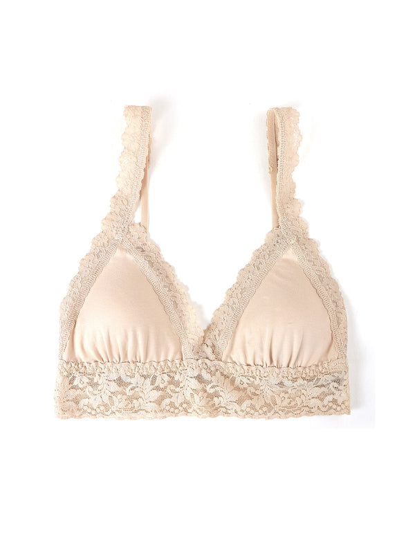 Hanky Panky Supima® Cotton Padded Bralette Chai