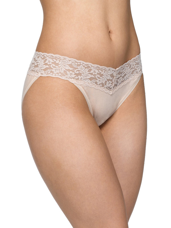 hanky panky Supima® Cotton V-kini Chai