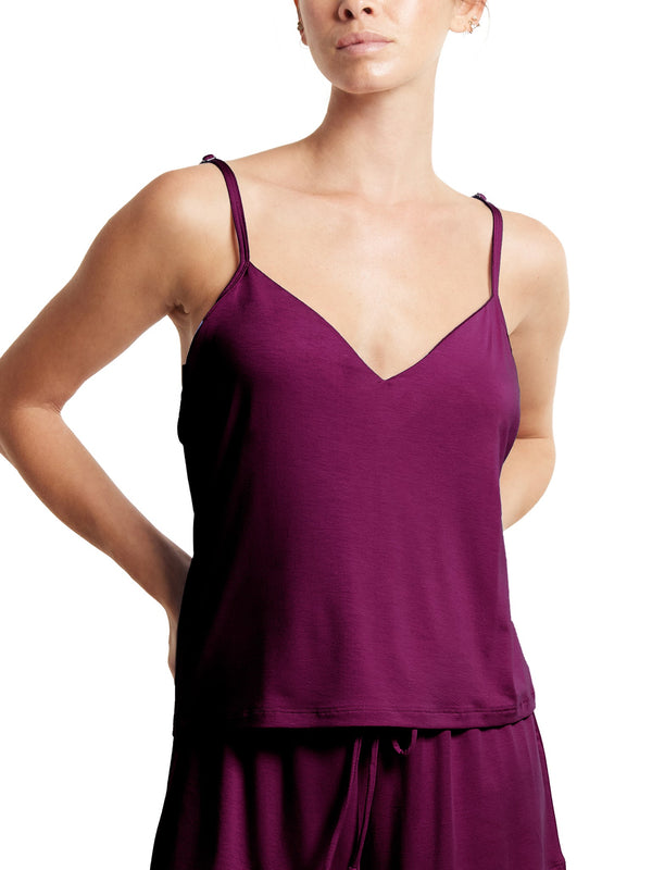 hanky panky Unwind Cami Sugar Plum Red Sale