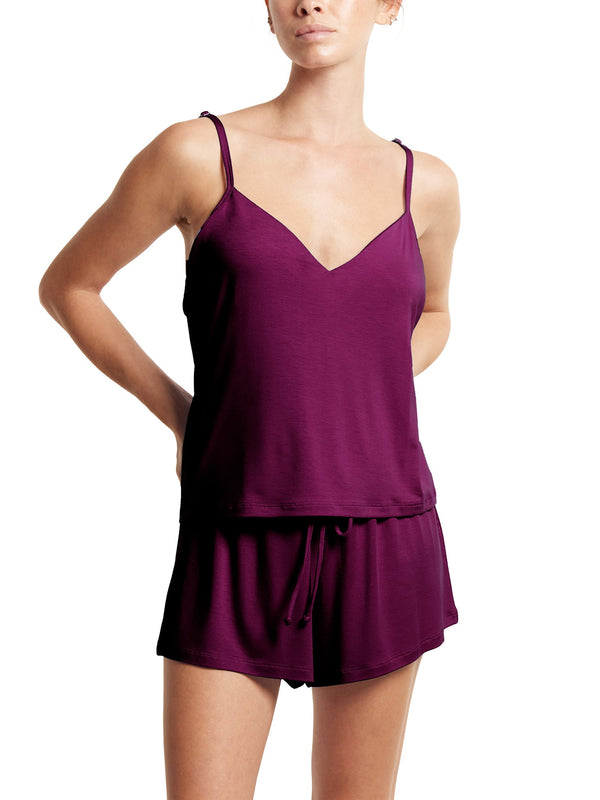 Hanky Panky Unwind Short Sugar Plum Red Sale