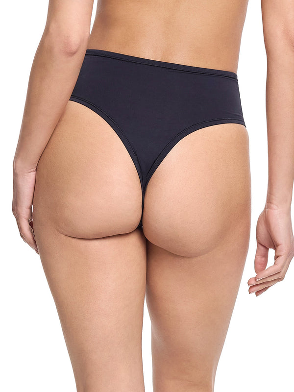 Hanky Panky YourFit™ High Rise Thong Black