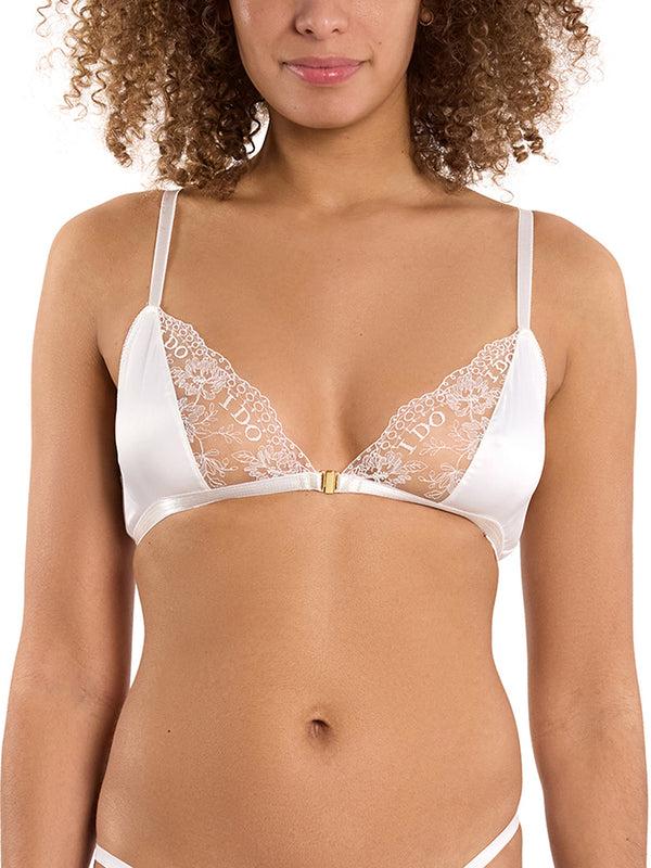 Hanky Panky I Do Triangle Bralette Light Ivory Sale