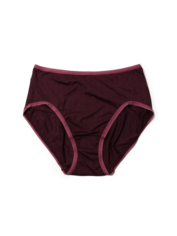 hanky panky MoveCalm™ High Waist Brief Dried Cherry Red Sale