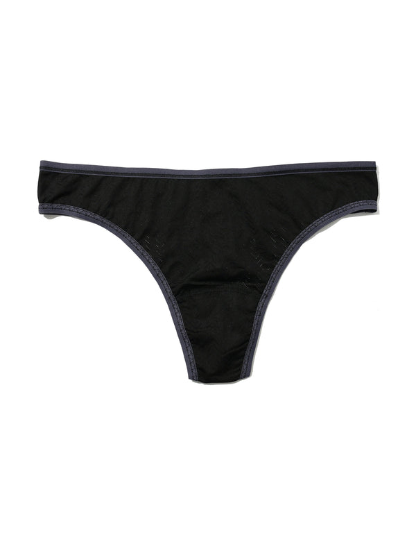 hanky panky MoveCalm™ Natural Rise Thong Black Sale