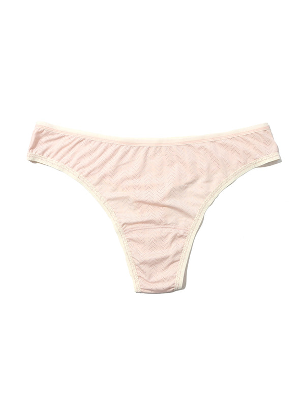 hanky panky MoveCalm™ Natural Rise Thong Pearl Pink Sale
