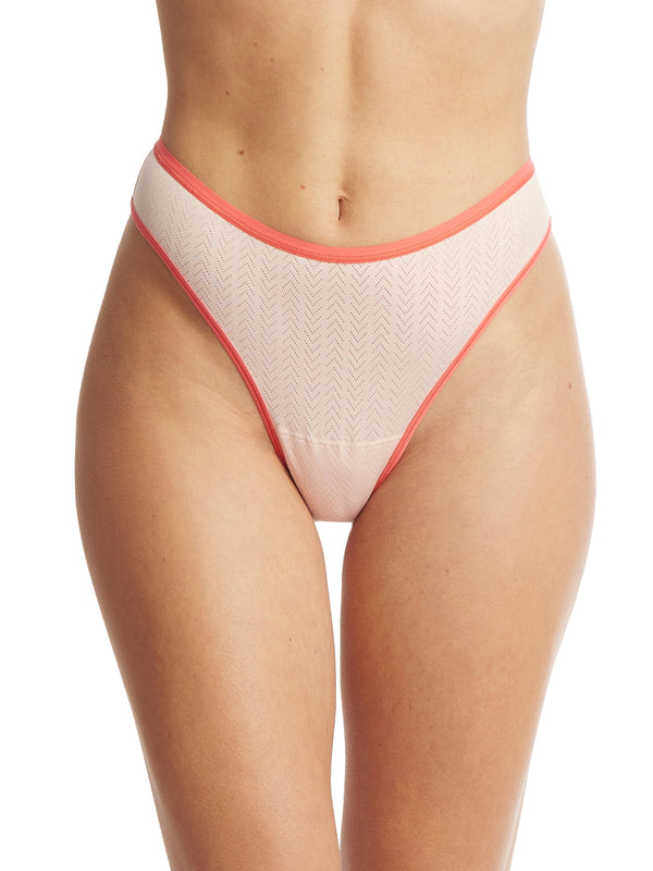 hanky panky MoveCalm™ Natural Rise Thong Sweet Nothing Pink Sale