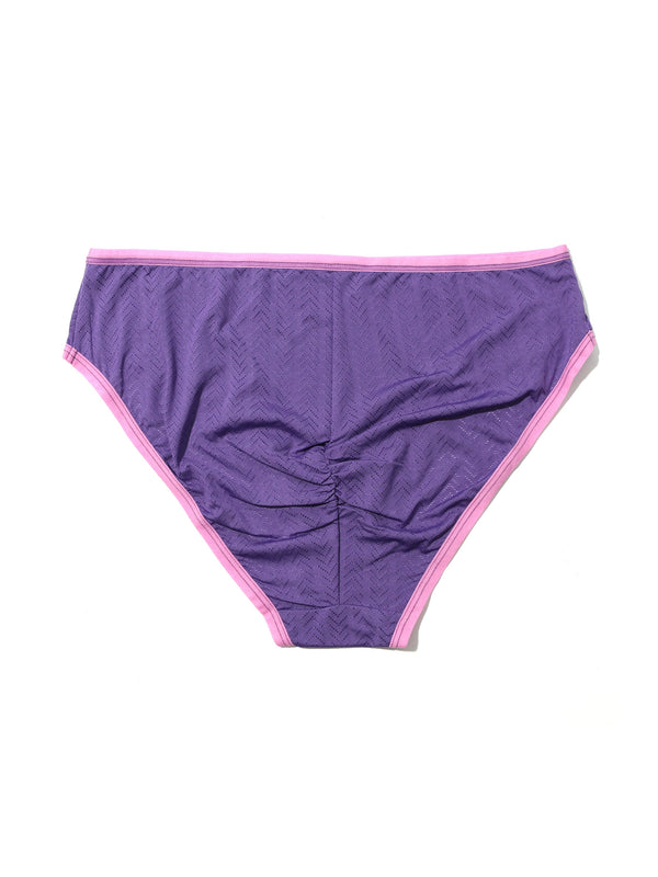 Hanky Panky MoveCalm™ Rouched Brief Acai Berry Purple Sale