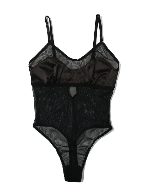 Hanky Panky &oh Dark And Dangerous Bodysuit Black Sale