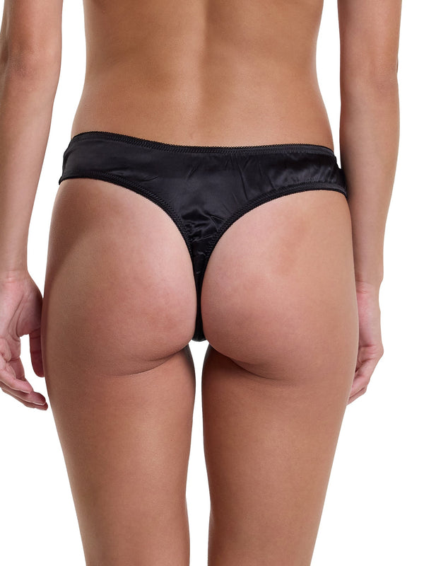 Hanky Panky &oh Dark And Dangerous High Cut Thong Black Sale