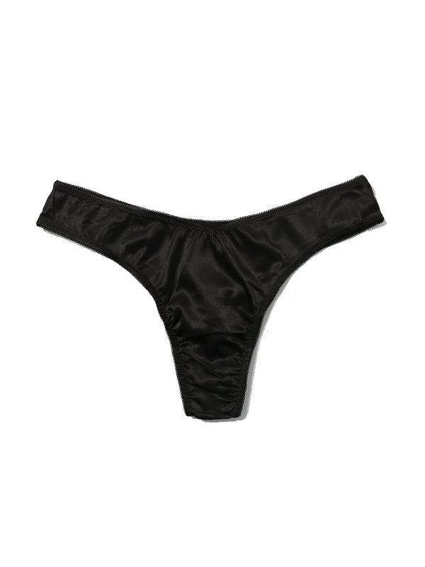 Hanky Panky &oh Dark And Dangerous High Cut Thong Black Sale