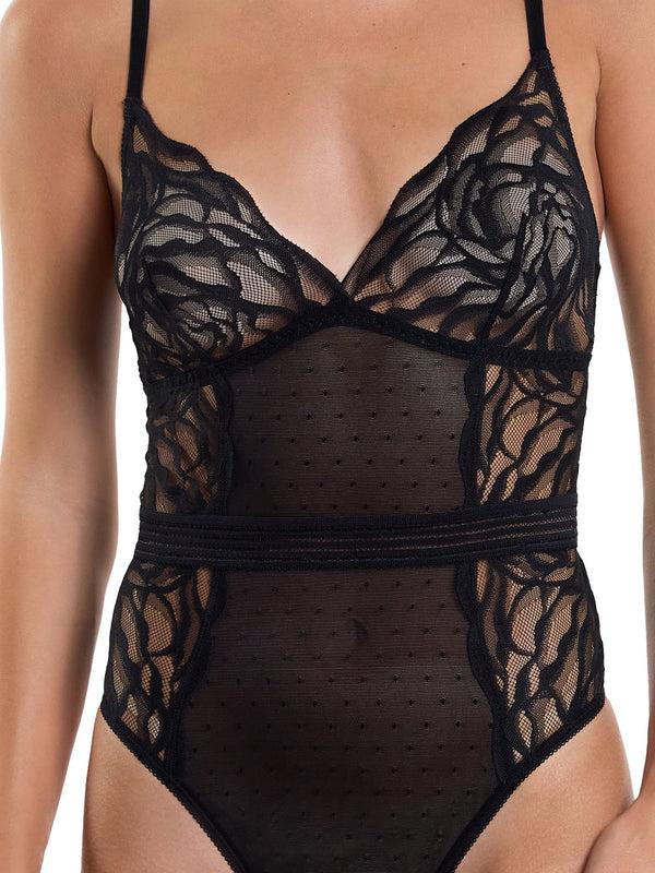 Hanky Panky &oh™ Glamorous Grunge Bodysuit Black Sale