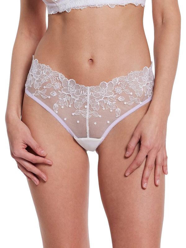 hanky panky &oh™ In Full Bloom Panty Opal White Sale