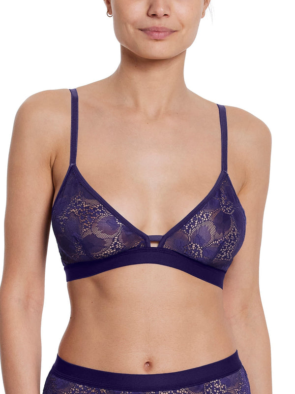 hanky panky &oh™ Tropical Storm Bralette Summer Rain Purple Sale