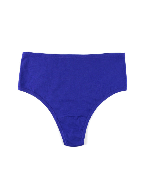 hanky panky PlayStretch™ High Rise Thong Lapis Blue