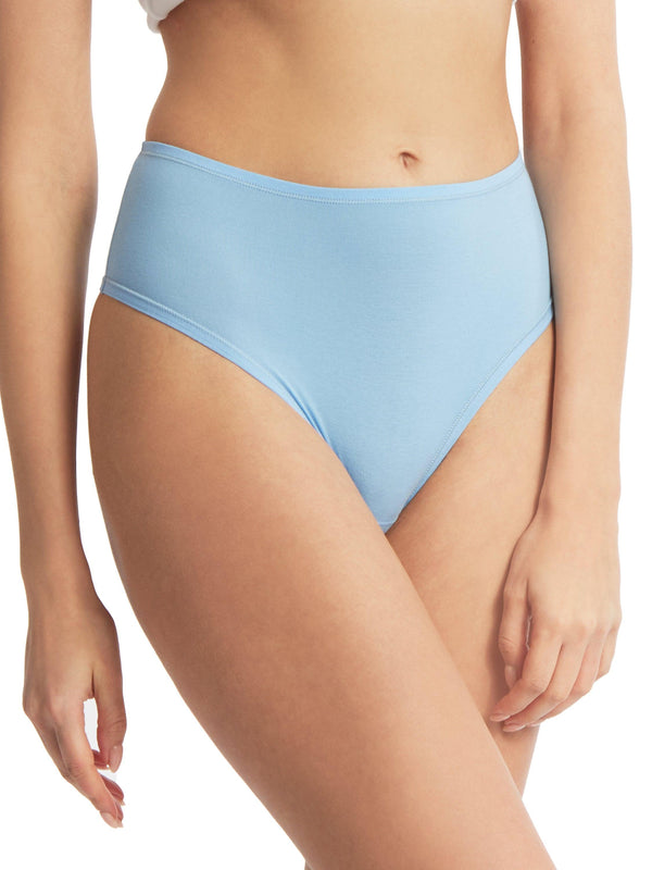 Hanky Panky PlayStretch™ High Rise Thong Partly Cloudy Blue