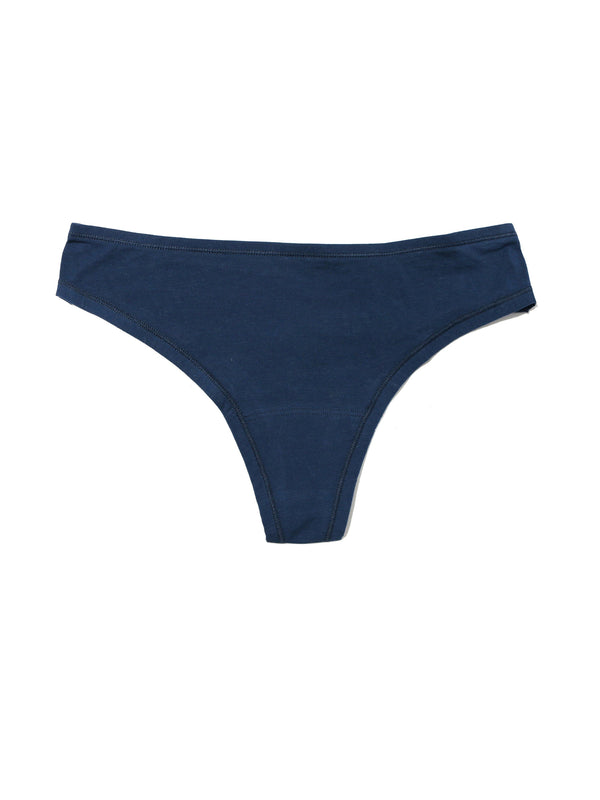 hanky panky PlayStretch™ Natural Rise Thong Bateau Blue
