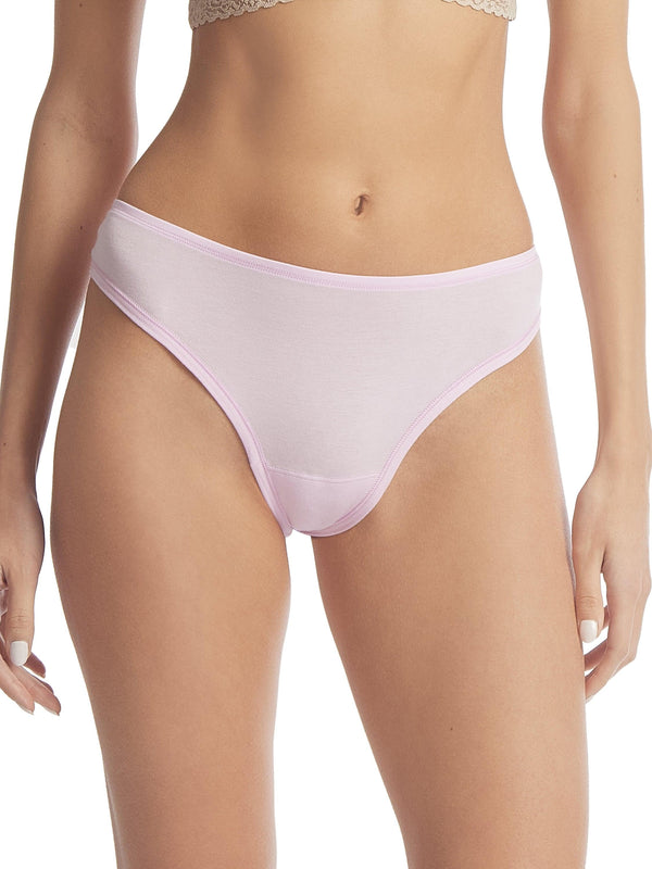 Hanky Panky PlayStretch™ Natural Rise Thong Meadowsweet Pink