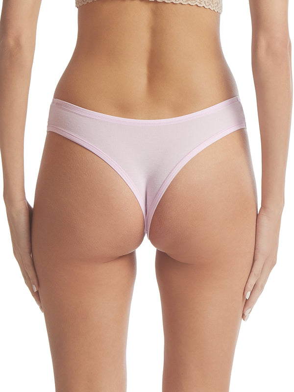 Hanky Panky PlayStretch™ Natural Rise Thong Meadowsweet Pink