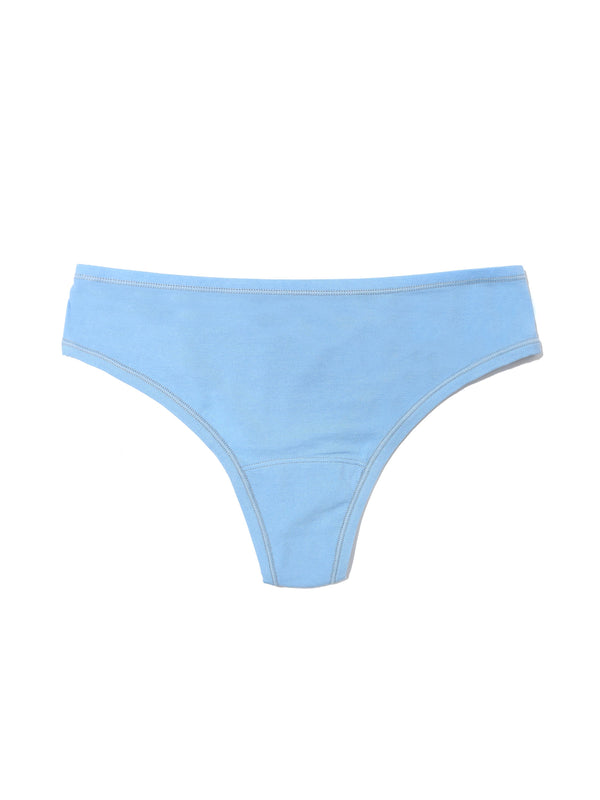 hanky panky PlayStretch™ Natural Rise Thong Partly Cloudy Blue
