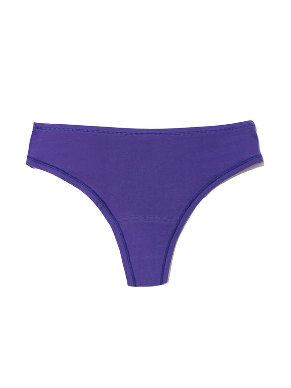 hanky panky PlayStretch™ Natural Rise Thong Raw Amethyst Purple