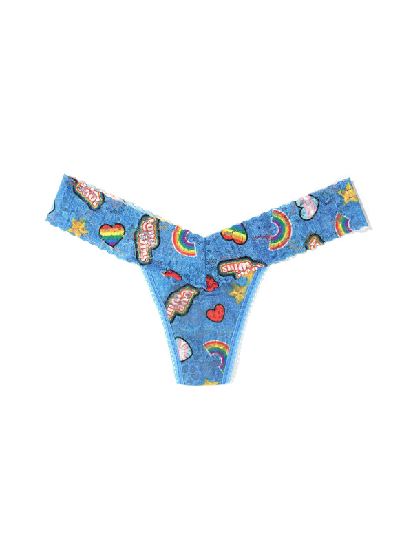 Hanky Panky Printed Daily Lace™ Low Rise Thong Summer Love