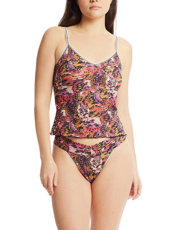 Hanky Panky Printed Daily Lace™ Original Rise Thong Warm Breeze