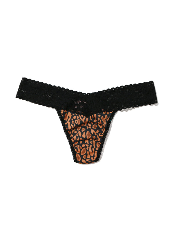 hanky panky Printed DreamEase™ Low Rise Thong Exclusive So Wild