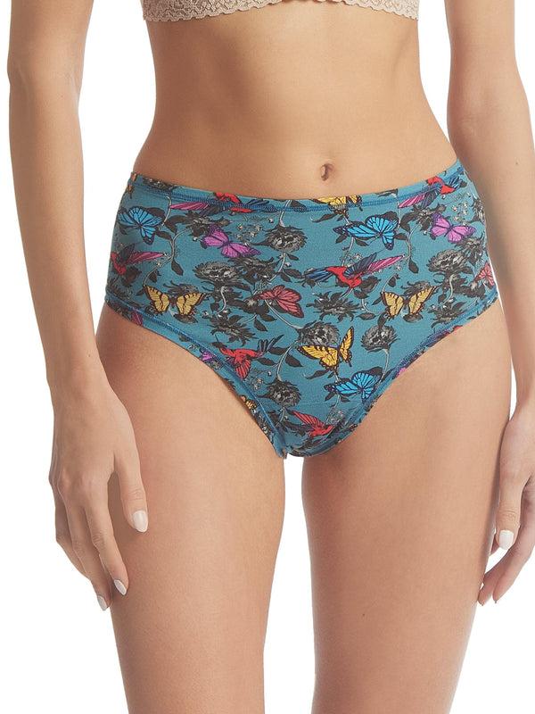 Hanky Panky Printed PlayStretch™ High Rise Thong Wonderland
