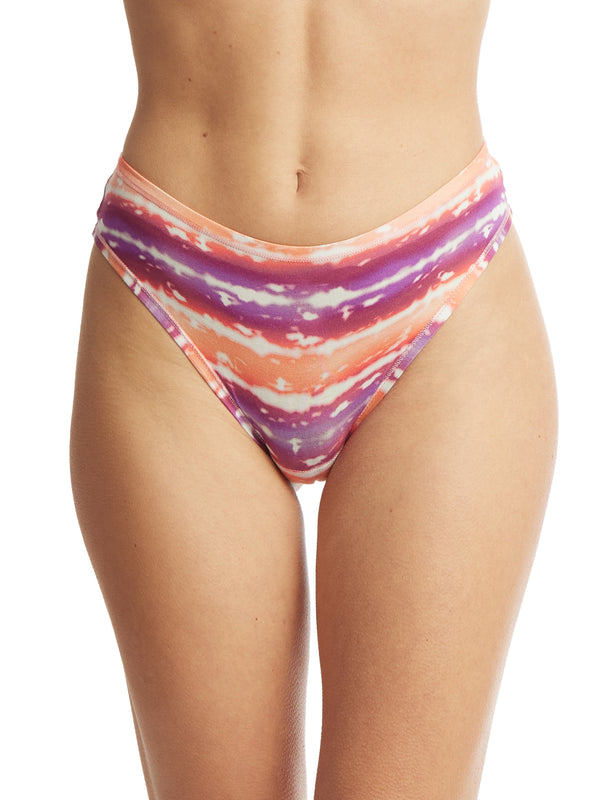 Hanky Panky Printed PlayStretch™ Natural Rise Thong Paint The Town