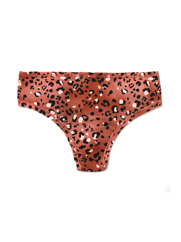 hanky panky Printed PlayStretch™ Natural Rise Thong Wild Spots