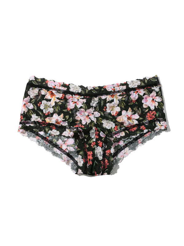 Hanky Panky Printed Signature Lace® Boyshort Dark Room Blooms Sale Printed Signature Lace® Boyshort Dark Room Blooms Sale