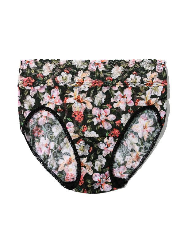 Hanky Panky Printed Signature Lace® French Brief Dark Room Blooms Sale