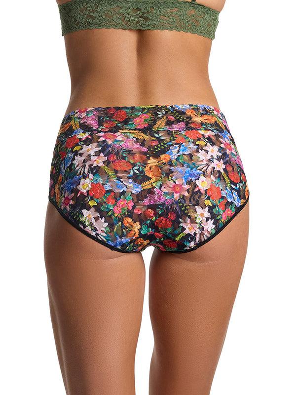 Hanky Panky Printed Signature Lace® French Brief Hypnotic Black