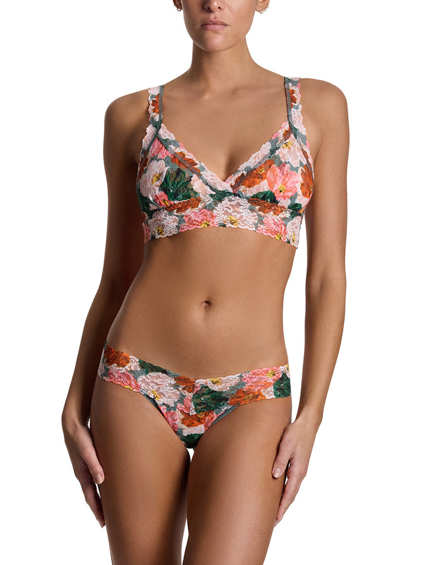 hanky panky Printed Signature Lace® Low Rise Thong Paint Me Like hanky panky Printed Signature Lace® Low Rise Thong Paint Me Like