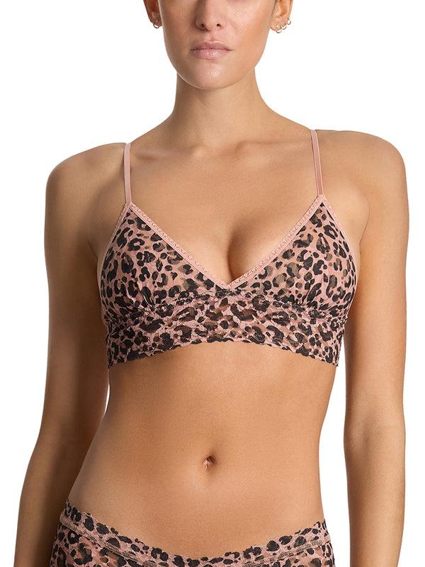 hanky panky Printed Signature Lace® Padded Triangle Bralette Walk On The Wild Side