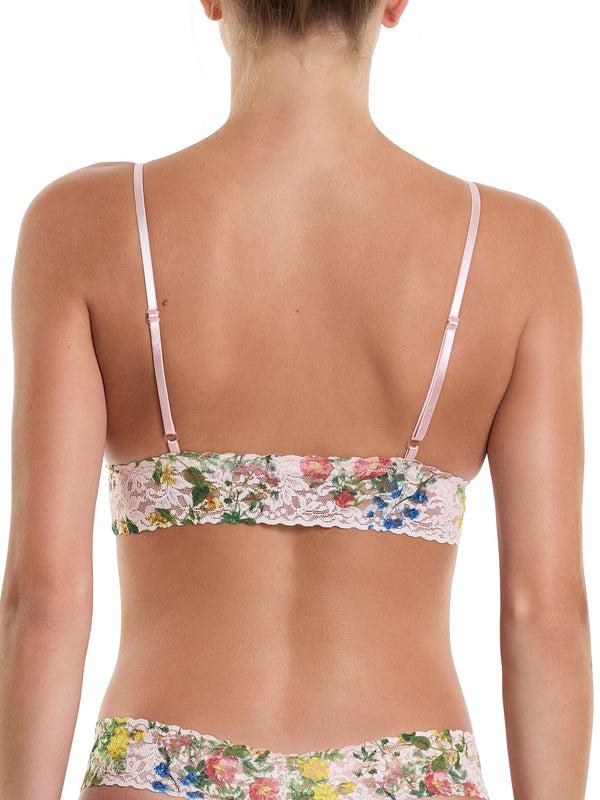 Hanky Panky Printed Signature Lace® Padded Triangle Bralette Overjoyed Sale
