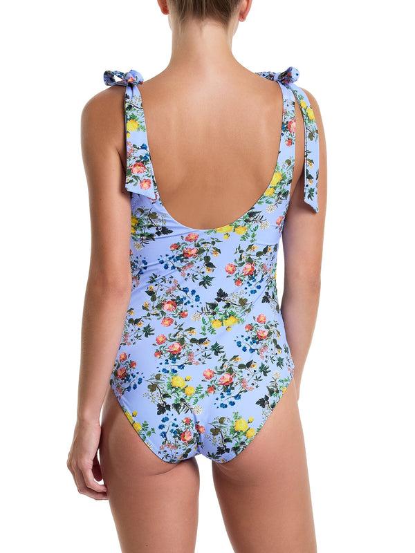 Hanky Panky Ruched Bow One Piece Swimsuit Thankful Sale