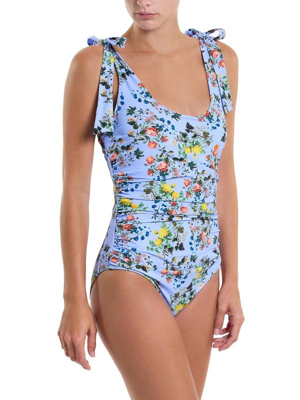 Hanky Panky Ruched Bow One Piece Swimsuit Thankful Sale