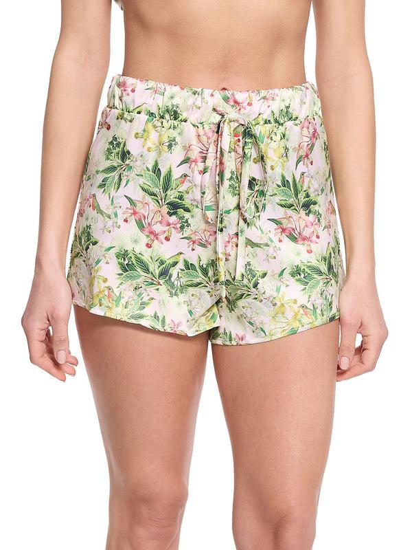 hanky panky Satin Sleep Drawstring Short French Garden Sale