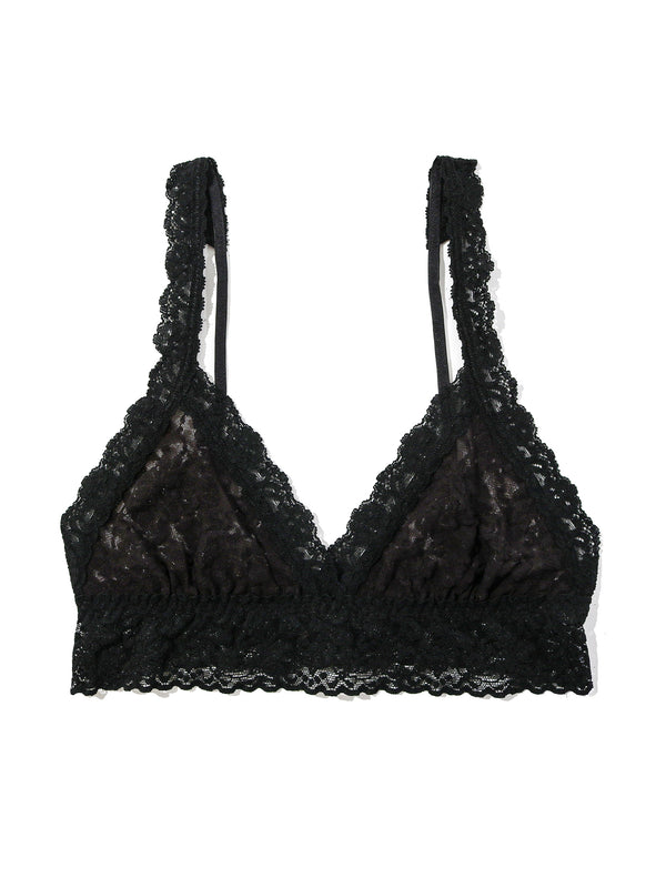 Hanky Panky Signature Lace Crossover Bralette Black