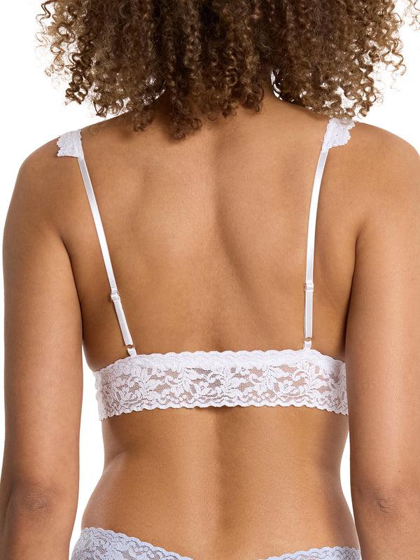 Hanky Panky Signature Lace Crossover Bralette White Sale