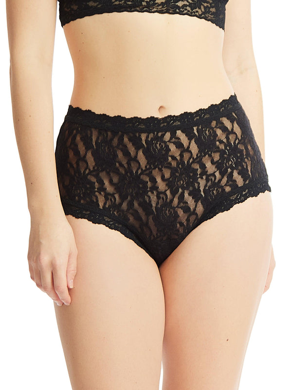 Hanky Panky Signature Lace® High Rise Boyshort Black