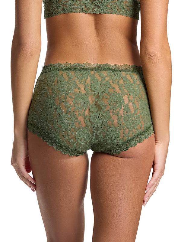 Hanky Panky Signature Lace® High Rise Boyshort Herb Green